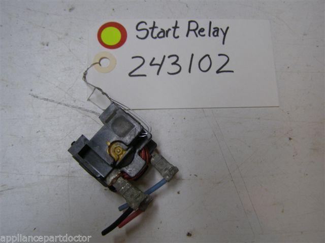 KITCHEN AID DISHWASHER 243102 START RELAY USED PART ASSEMBLY KITCHEN AID DISHWASHER 243102 START RELAY USED PART ASSEMBLY